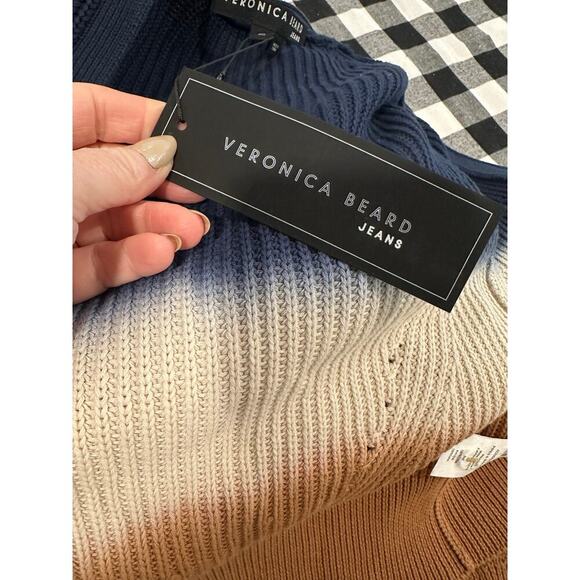 Veronica Beard Parula Dip Dye Cardigan - Picture 7 of 8